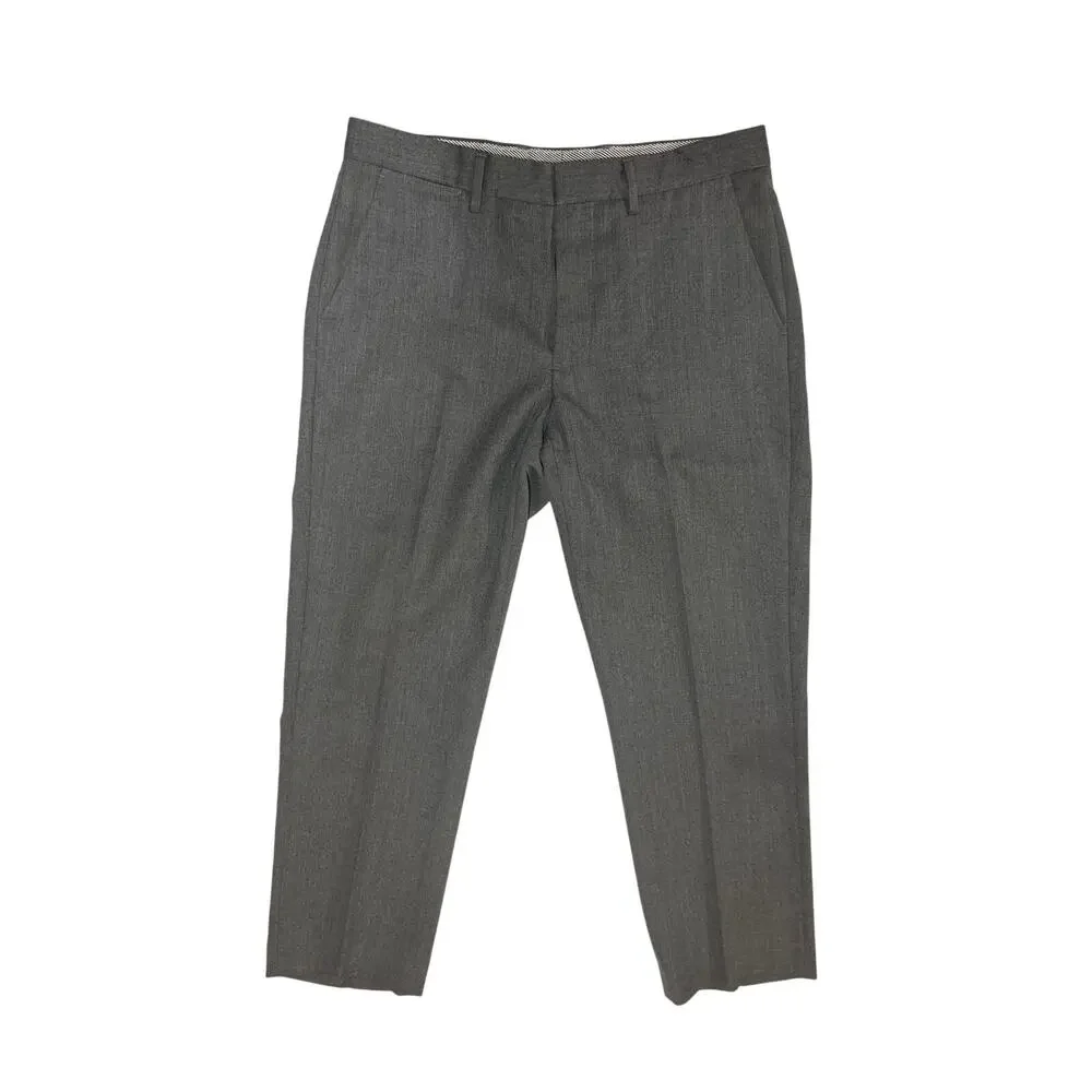 J. Crew Men's Loro Piana Ludlow 100% Wool Pants 32W by 30L preppy work Career